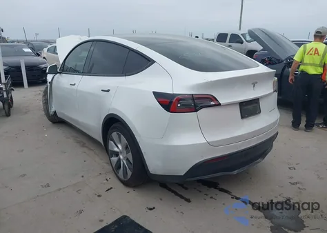 2021 Tesla Model Y Long Range Dual Motor All-Wheel Drive z USA, uszkodzony, nr VIN 5YJYGDEE7MF302547